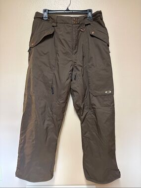 Oakley Men's Dark Brown Snowboard/Ski Pants